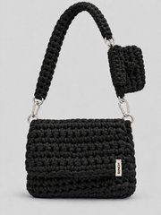 Aperçu de la sacoche homme SINCH noire avec bandoulière et petite pochette